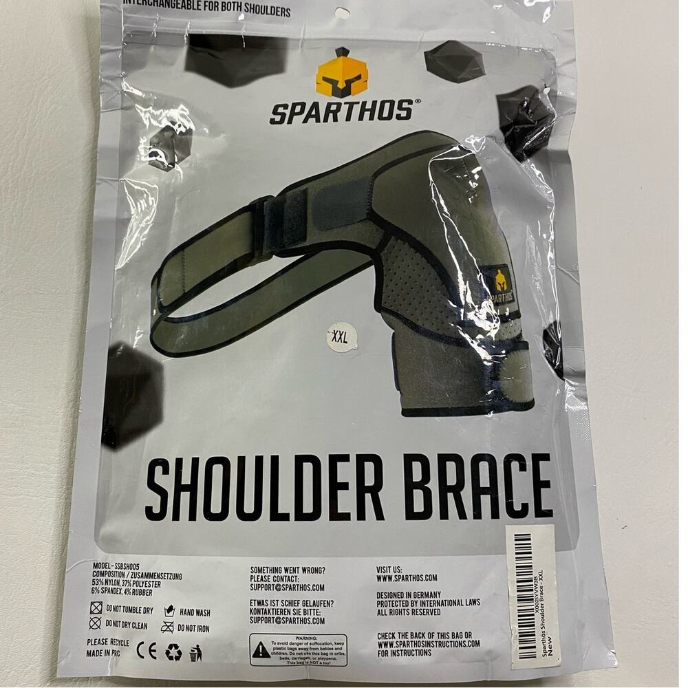 Sparthos Shoulder Brace - SSBSH005 - Interchangeable for both shoulders XXL